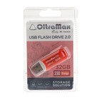 Флешка OltraMax 230, 32 Гб, USB2.0, чт до 15 Мб/с, зап до 8 Мб/с, оранж 9560858 - фото 10336010