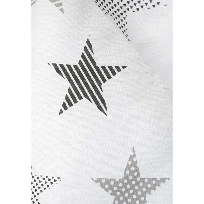 Одеяло в детскую кроватку «Холлофайбер», размер 110х140, цвет серый - фото 1907660511