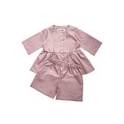 Комплект одежды для девочки на лето «Лаванда», рост 74, цвет пудра - Фото 2