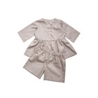 Комплект одежды для девочки «Лаванда», рост 74, цвет лён - Фото 2