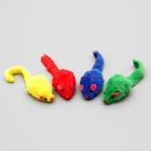 Игрушка для кошек "Мышь малая" цветная, 5 см, микс цветов - Фото 5