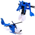 Набор роботов «Полицейский отряд», 5 трансформеров, собираются в 1 робота, в пакете - фото 24636780