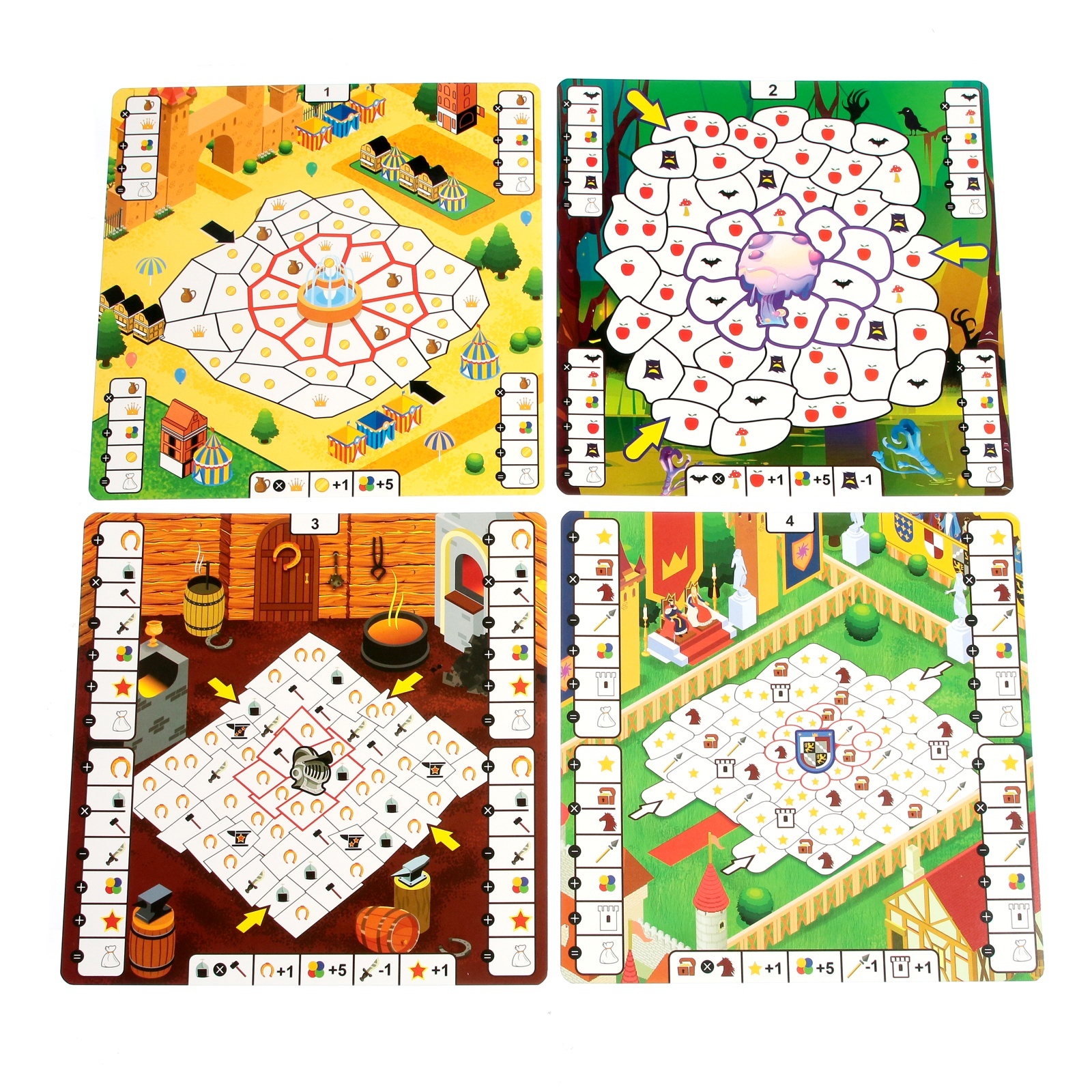 Настольная игра «Битва за цвет», в пакете (9494329) - Купить по цене от ...