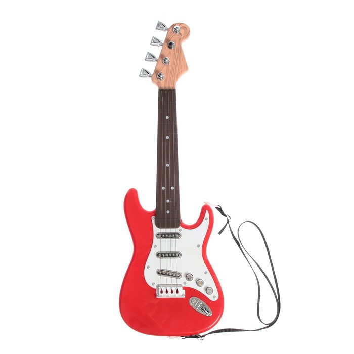 Игрушка музыкальная «Супергитара», звуковые эффекты, цвета МИКС, в пакете - Фото 1