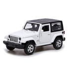 Машина металлическая JEEP WRANGLER, 1:42, инерция, цвет МИКС, в пакете 9535655 - фото 11863464