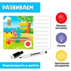 Набор пиши-стирай «Найди букву», в пакете - фото 27189400