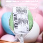 Карамель на палочке "Корзинка с яйцами" зелёная 20гр - Фото 3