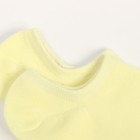 Носки женские, цвет жёлтый, размер 23-25 (36-40) - фото 805380230