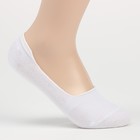 Носки-невидимки женские, цвет белый, размер 23 (36-39) - фото 319332585