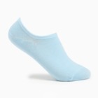 Носки женские укороченные, цвет голубой, размер 36-40 - фото 10336840