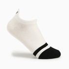 Носки женские укороченные «Панда», цвет белый/чёрный, размер 36-40 - фото 10336875