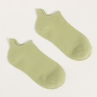 Носки женские укороченные, цвет салатовый, размер 36-40 - фото 50973887