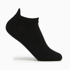 Носки женские укороченные, цвет чёрный, размер 36-40 - фото 319332660