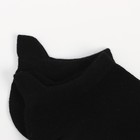 Носки женские укороченные, цвет чёрный, размер 36-40 - фото 49432982