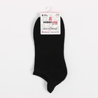 Носки женские укороченные, цвет чёрный, размер 36-40 - фото 49432984