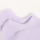 Носки женские укороченные, цвет сиреневый, размер 36-40 - фото 37215014