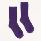 Носки женские, цвет фиолетовый, размер 36-40 - Фото 2