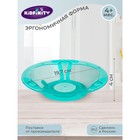 Тарелка детская для вторых блюд, на присоске, 400 мл, зелёная - Фото 3