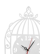 Часы настенные из металла "Клетка", бесшумные 39 х 27.5 см, циферблат 15 см, АА 9482412 - фото 14596653