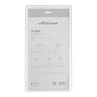 Дозатор для жидкого мыла Accoona A185F, 400 мл, врезной, черный/матовый 9531925