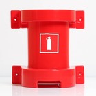 Кронштейн для огнетушителя "Пожарник" пластиковый, для: ОП - от 2 до 6, ОУ - от 1 до 5 - фото 10337109