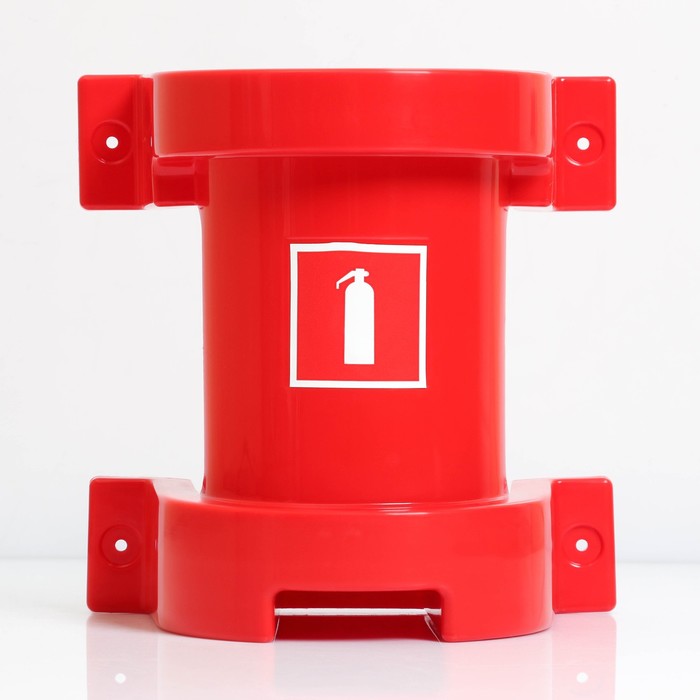 Кронштейн для огнетушителя "Пожарник" пластиковый, подходит для: ОП - от 2 до 6, ОУ - от 1 д
