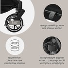 Коляска прогулочная детская Indigo SOUL, цвет бежевый - Фото 5