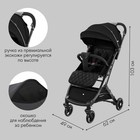 Коляска прогулочная детская Indigo ONYX, цвет черный - фото 47156535