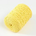 Шнур для вязания без сердечника 70% хлопок, 30% полиэстер ширина 3мм 100м/160±10гр (123) - фото 7246265