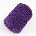 Шнур для вязания без сердечника 70% хлопок, 30% полиэстер ширина 3мм 100м/160±10гр (134) - фото 7643630