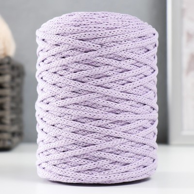 Шнур для вязания без сердечника 70% хлопок, 30% полиэстер ширина 3 мм 100 м/160±10 г (135)