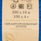 Пряжа "Детский хлопок" 100%мерсеризованный хлопок 330м/100гр (26-Василёк) 9529340 - фото 12723889