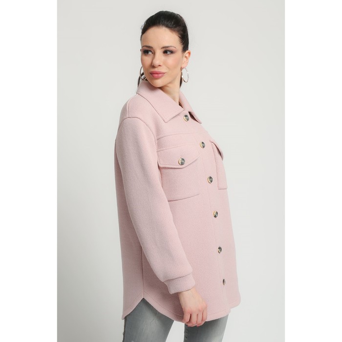 Жакет женский, размер 48, цвет пудра 61159