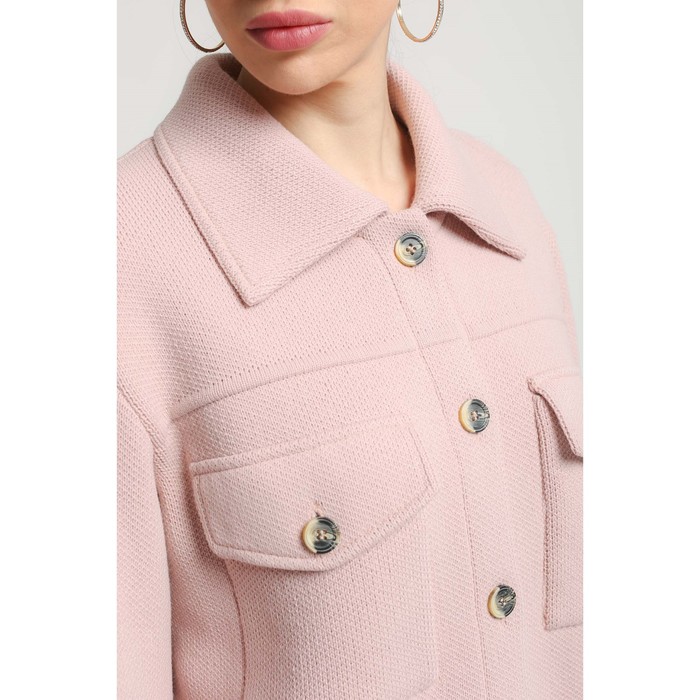 Жакет женский, размер 48, цвет пудра 61159