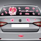 Набор наклеек "Счастья молодым!" на авто - Фото 2