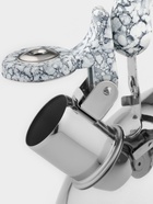 Чайник Доляна «Мрамор», 3 л, со свистком, нержавеющая сталь, хромированный - Фото 4