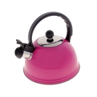Чайник 2 л "Элит", со свистком, фиксированная ручка, цвет розовый - Фото 1