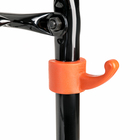 Подставка для обуви с сиденьем, 2 яруса, 89×30×45 см, цвет чёрный - Фото 2