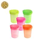 Стакан-непроливайка 280 мл, "Премиум" Creative, с крышкой, МИКС - Фото 1