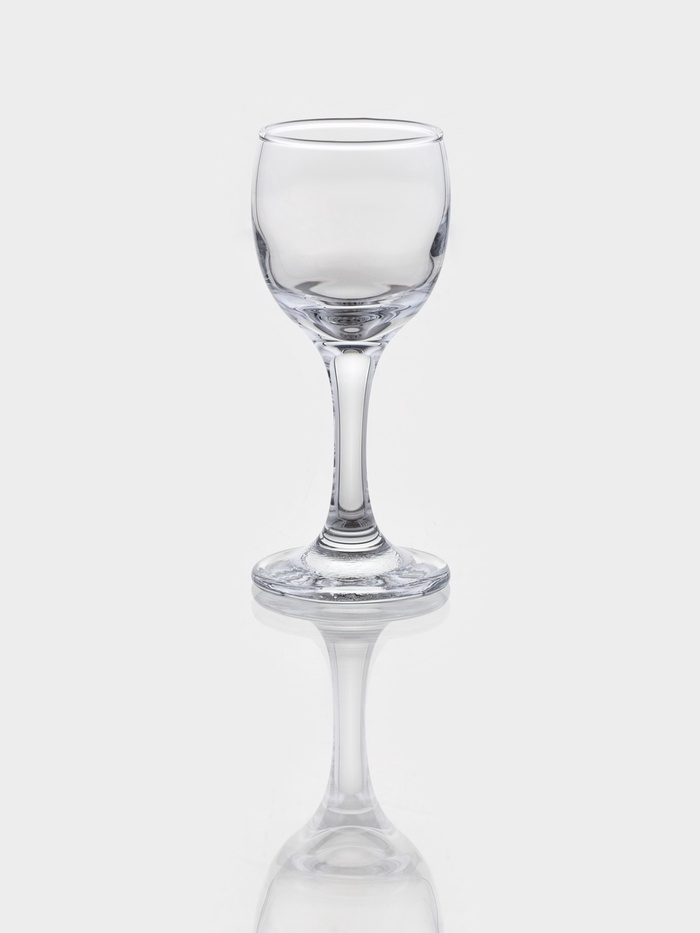 Рюмка для ликёра Paşabahçe Bistro, 58 мл, стекло, прозрачная - Фото 1