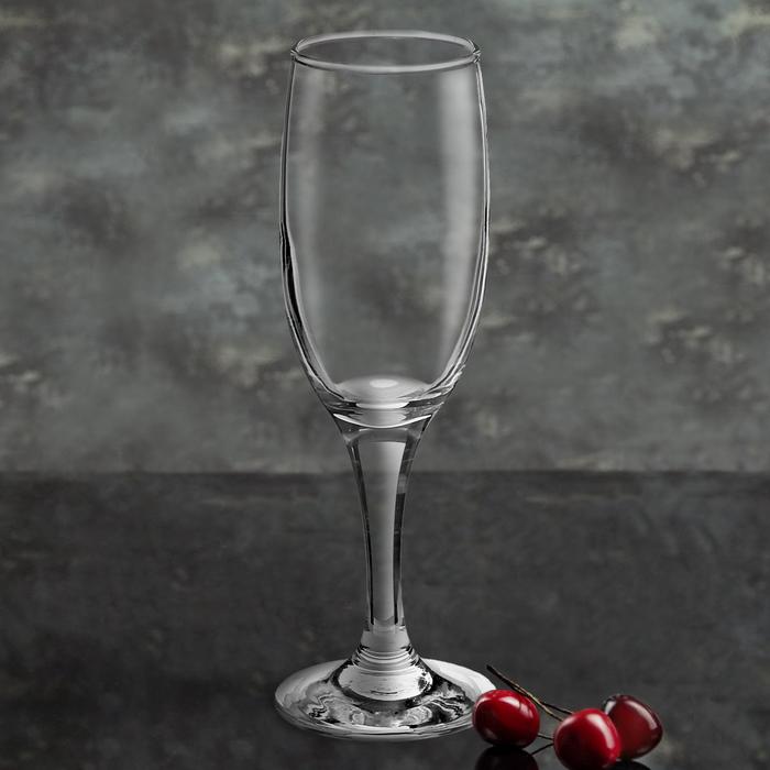 Фужер для шампанского стеклянный Bistro, 190 мл - Фото 1