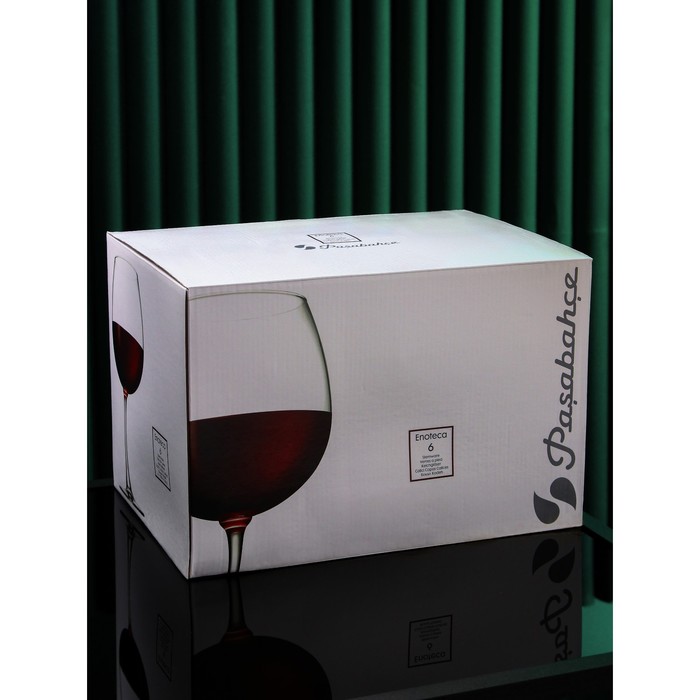 Набор стеклянных бокалов для вина «Энотека», 780 мл, 6 шт - фото 1927248180
