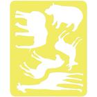 Трафарет для рисования "Животные Африки", европодвес - Фото 1