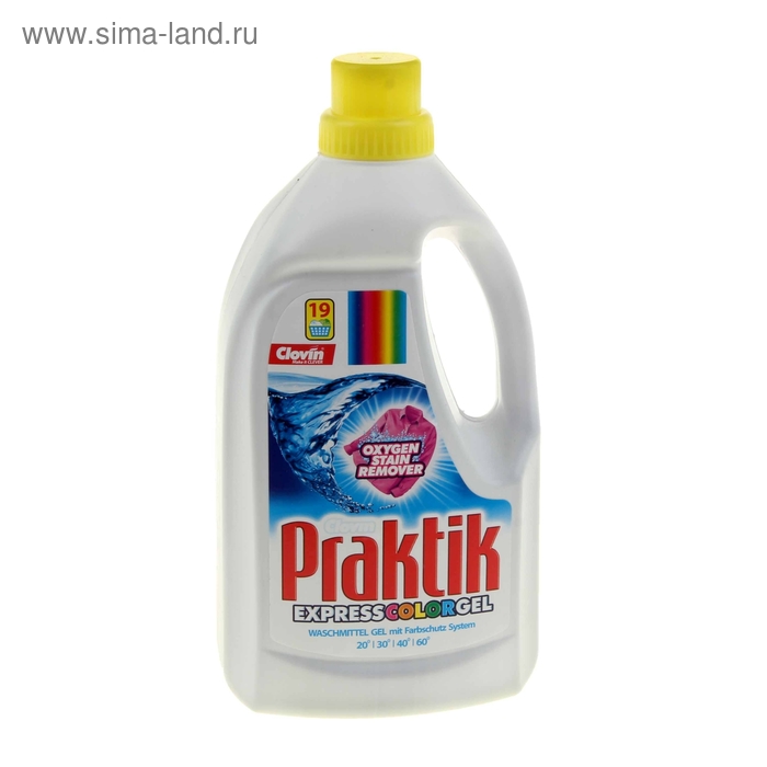 Гель для стирки Praktik Color, универсальный 1,5 л - Фото 1