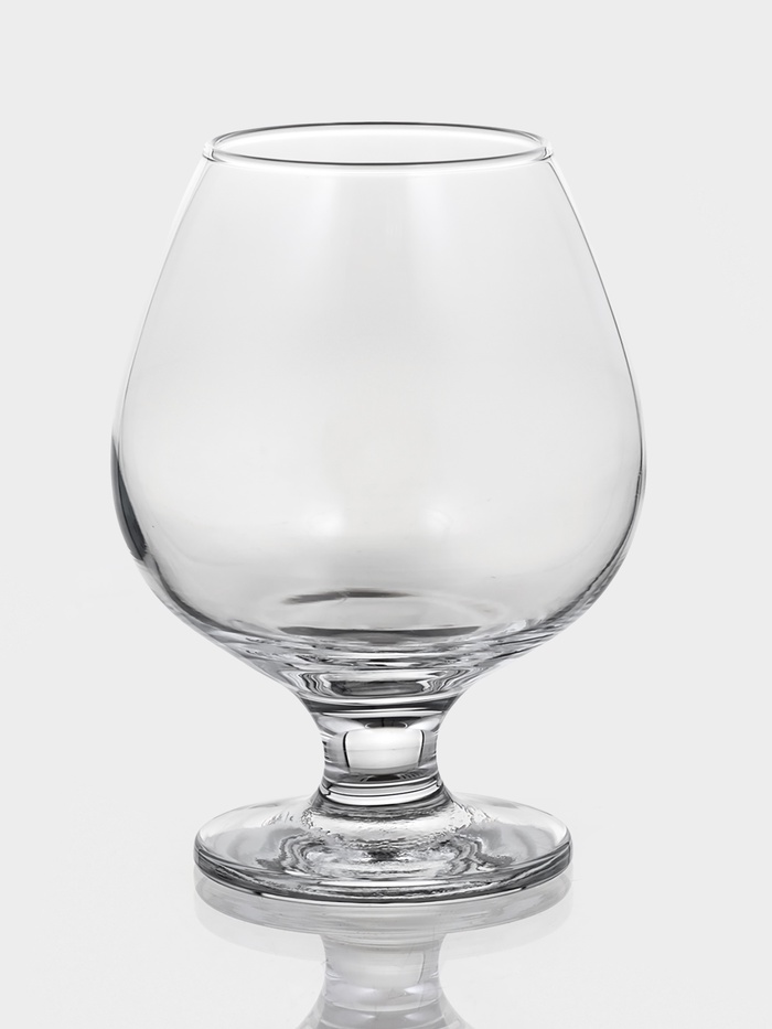 Бокал для коньяка Bistro, 395 мл, стекло, прозрачный - Фото 1