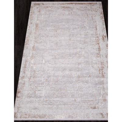Ковёр прямоугольный Durkar Alanya, размер 80x150 см, цвет white/grey shr