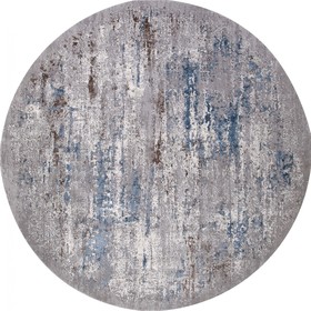 Ковёр круглый Karmen Hali Armina, размер 240x240 см, цвет blue/blue