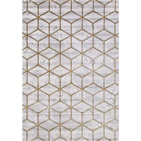 Ковёр прямоугольный Karmen Hali Omega, размер 80x150 см, цвет gold/gold