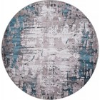 Ковёр круглый Arda Tempo, размер 240x240 см, цвет grey/l.blue - фото 302884732
