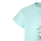 Комплект домашний женский «Кошки»(футболка/шорты), цвет мята/розовый, размер 46 - Фото 10